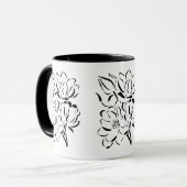 Magnolien - Tasse (Vorderseite Links)