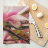 Magnolien-Traum Handtuch (Viertel Falte)