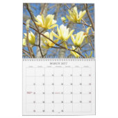Magnolien und Dogwoods Tree Blume Kalender (Mär 2027)