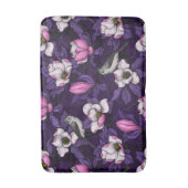 Magnolien und Titmausvogel blühen 4 Badematte (Vorderseite Vertikal)