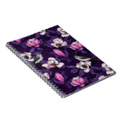 Magnolien und Titmausvogel blühen 4 Notizblock (Rechte Seite)