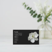 MAGNOLIEN-Visitenkarte Visitenkarte (Stehend Vorderseite)