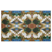 Magnolien-Weiß-Blumen Stoff (Fat Quarter (45,7 x 55,9 cm))