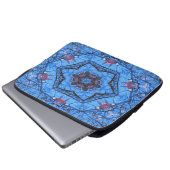 Magnolienbaum-Star.... Laptopschutzhülle (Vorne Knopf)