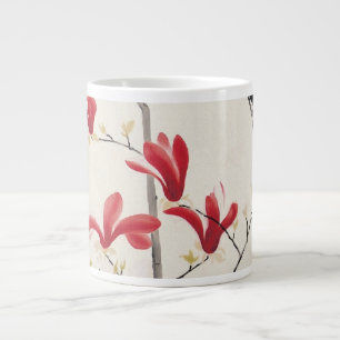 Magnolienbaum von Kobayashi Kokei, Vintage Natur Jumbo-Tasse