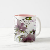 Magnolienbaum Zweifarbige Tasse (VorderseiteRechts)