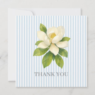 Magnolienblumenmalerei Danke Einladung