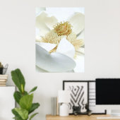 Magnolienblüte Poster (Heimbüro)