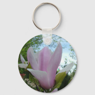 Magnolienblüte Schlüsselanhänger