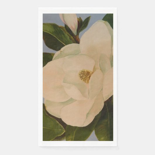 Magnolienblüte Serviette (Vorderseite)