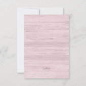 Magnolienblüten Einladung (Rückseite)