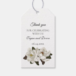 Magnolienblüten Geschenkanhänger