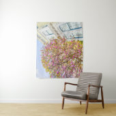 Magnolienblüten im Frühling Wandteppich (Beispiel)