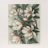 Magnolienblüten Puzzle (Vertikal)