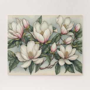 Magnolienblüten Puzzle
