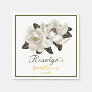 Magnolienblüten Serviette