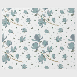 Magnolienblütenmuster Geschenkpapier
