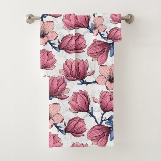 Magnoliengarten 2 badhandtuch set (Insitu)