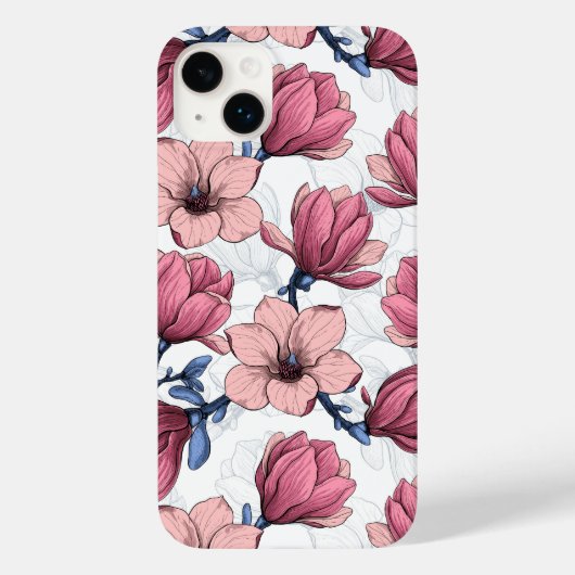 Magnoliengarten 2 Case-Mate iPhone hülle (Rückseite)