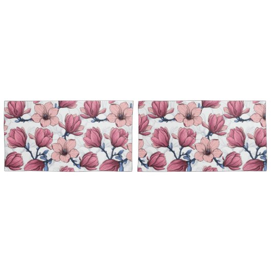 Magnoliengarten 2 kissenbezug (Vorderseite-Set)