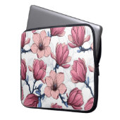 Magnoliengarten 2 laptopschutzhülle (Vorderseite Links)