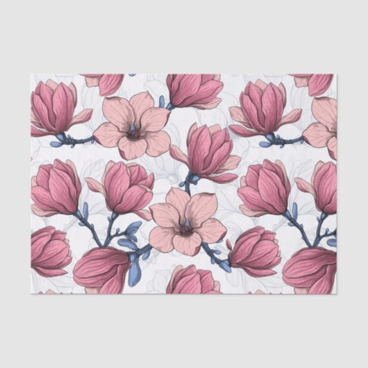 Magnoliengarten 2 seidenpapier (Vorderseite)
