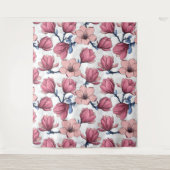 Magnoliengarten 2 wandteppich (Vorderseite)