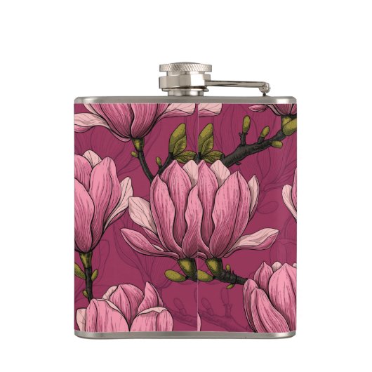 Magnoliengarten Flachmann (Rückseite)