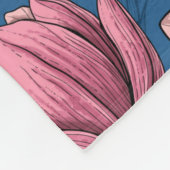 Magnoliengarten Fleecedecke (Ecke)