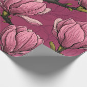 Magnoliengarten Geschenkpapier (Ecke)