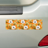 Magnoliengarten in Gelb Autoaufkleber (Auf Auto)