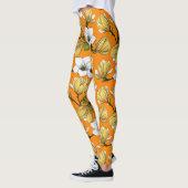 Magnoliengarten in Gelb Leggings (Links)