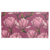 Magnoliengarten Kissenbezug (Vorderseite-Links)