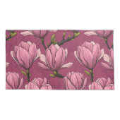 Magnoliengarten Kissenbezug (Rückseite-Links)