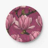 Magnoliengarten Pappteller (Vorderseite)