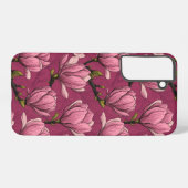 Magnoliengarten Samsung Galaxy Hülle (Rückseite (Horizontal))
