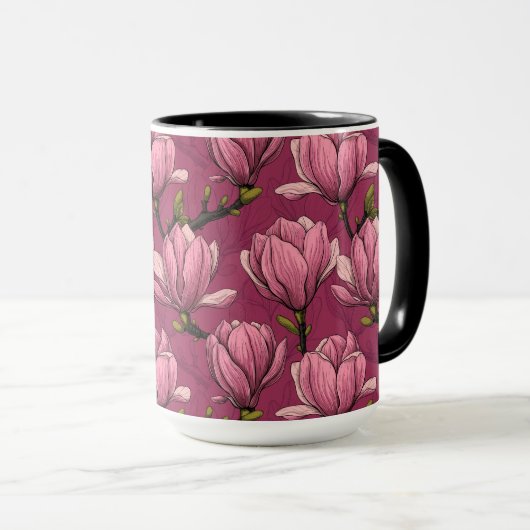 Magnoliengarten Tasse (VorderseiteRechts)