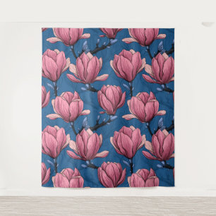 Magnoliengarten Wandteppich