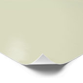 Magnolienknospe Poster (Ecke)