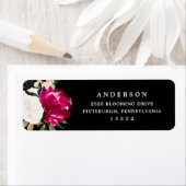 Magnolienmalerei auf Schwarz | Hochzeit (Insitu)