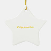 Magnolienzweig und Blume Keramikornament (Hinten)