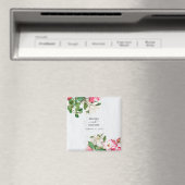 Magnolische Blume Gastgeschenk Hochzeit Magnet (In Situ (Geschirrspüler))