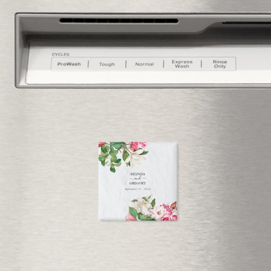 Magnolische Blume Gastgeschenk Hochzeit Magnet (In Situ (Geschirrspüler))