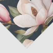 Magnolische Blume in Weiß und Rosa Seidenpapier (Ausschnitt)