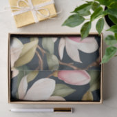 Magnolische Blume in Weiß und Rosa Seidenpapier (Geschenk)