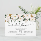 magnolisches Brautparty Einladung (Stehend Vorderseite)