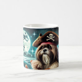 Magnum, die Shih Tzu Pirate-Tasse Kaffeetasse