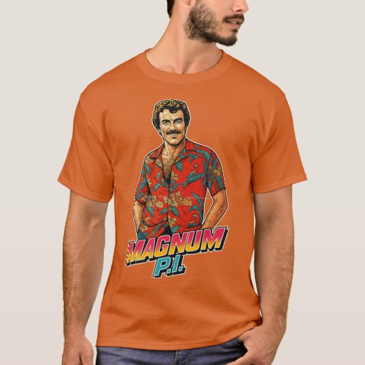 Magnum PI Freund T-Shirt (Vorderseite)