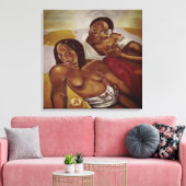 Magnum's "Gauguin" Malerei Wall Art Leinwanddruck (Insitu (Wohnzimmer))