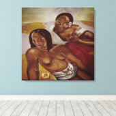 Magnum's "Gauguin" Malerei Wall Art Leinwanddruck (Insitu (Holzboden))